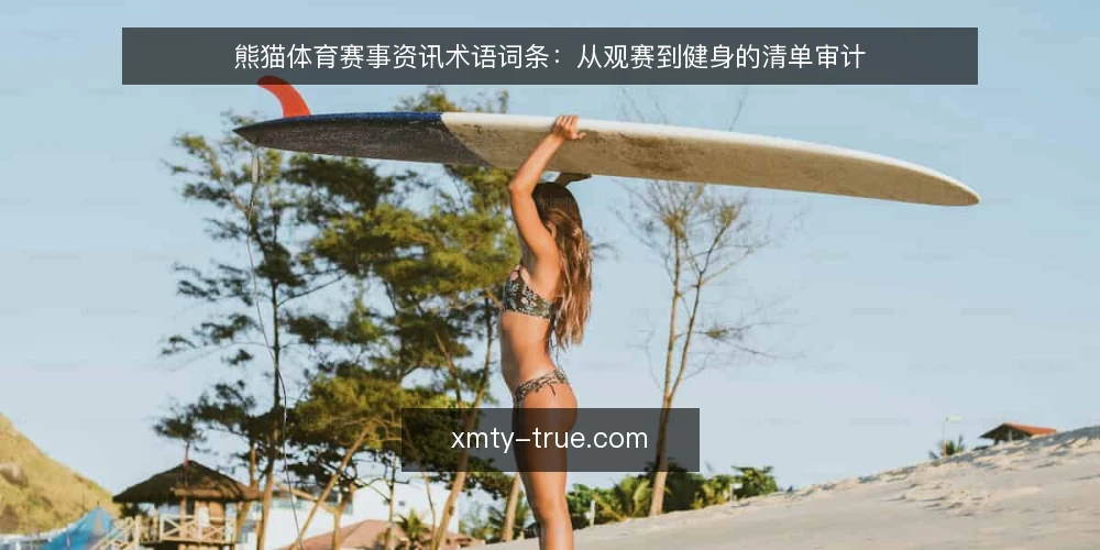 熊猫体育赛事资讯术语词条:从观赛到健身的清单审计 — 为何现在审计术语库 配图