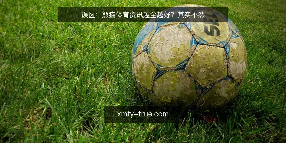误区:熊猫体育资讯越全越好?其实不然 — 误区:资讯越全越好,信息越多越有用 配图